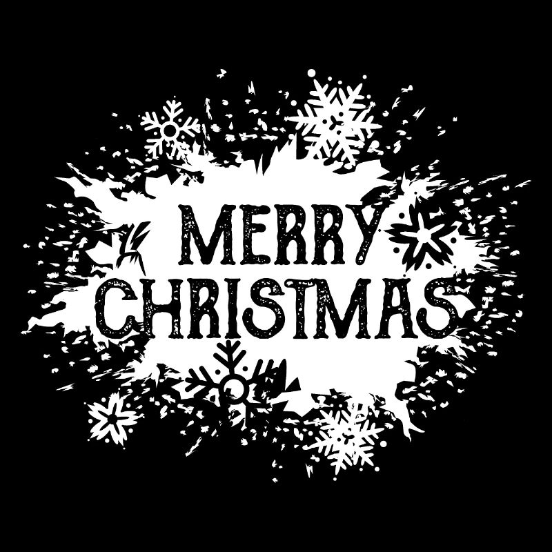 Snowflake Christmas Font Winter Cloud Logo