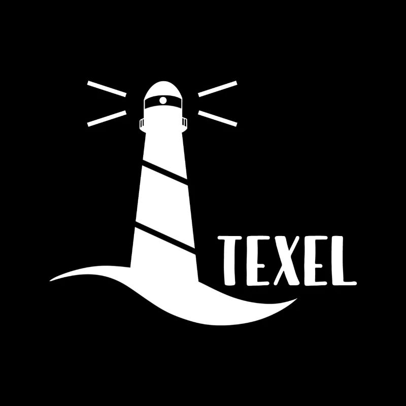Leuchtturm Texel (weiß)