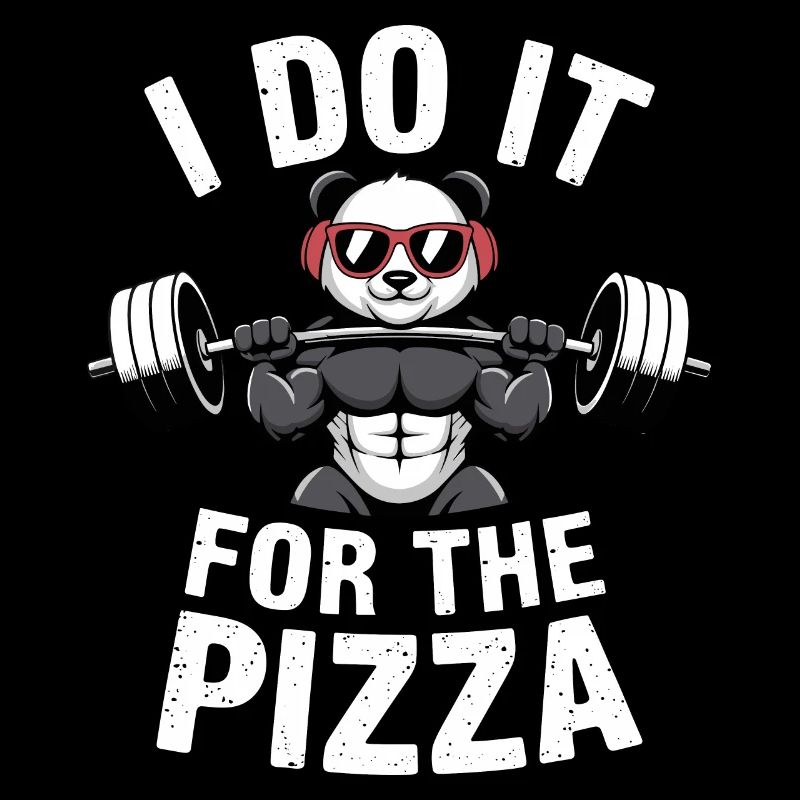 Je le fais pour le bodybuilder Pizza Barbell
