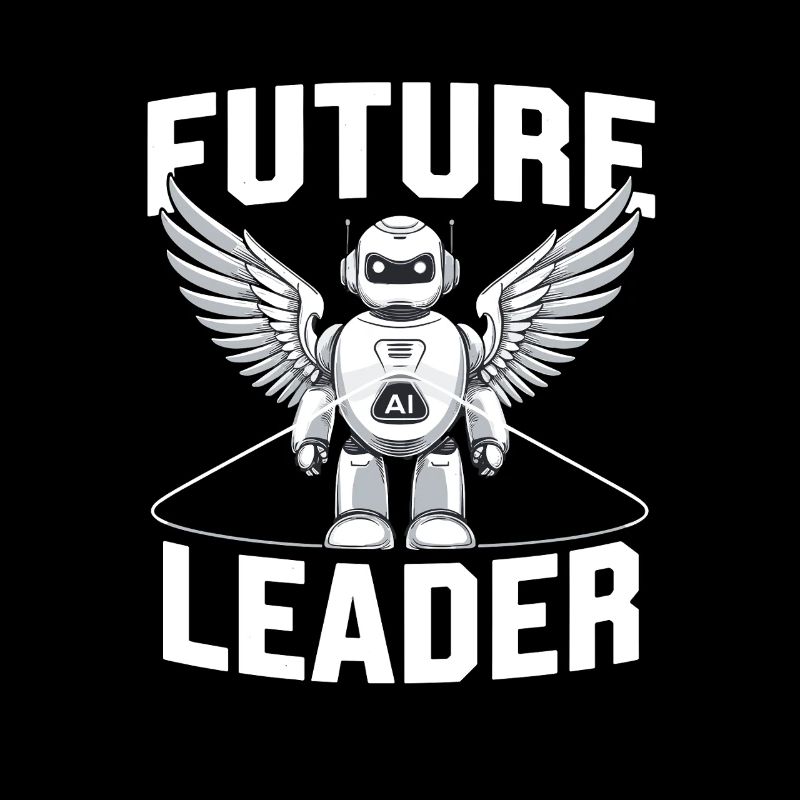 Future Leader AI Robot with Wings