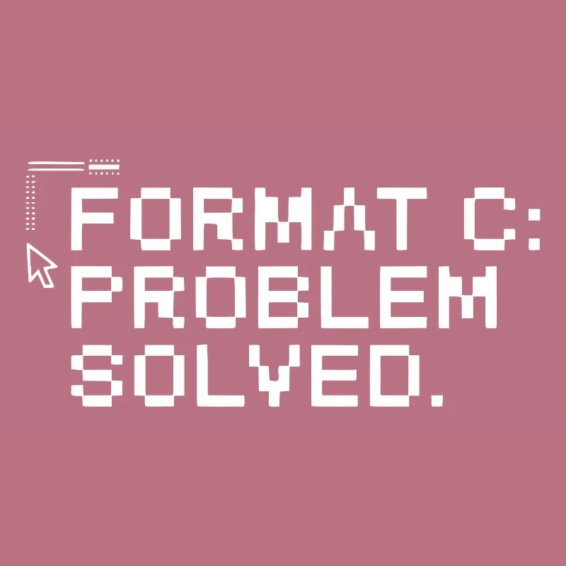 Format c: problem solved.