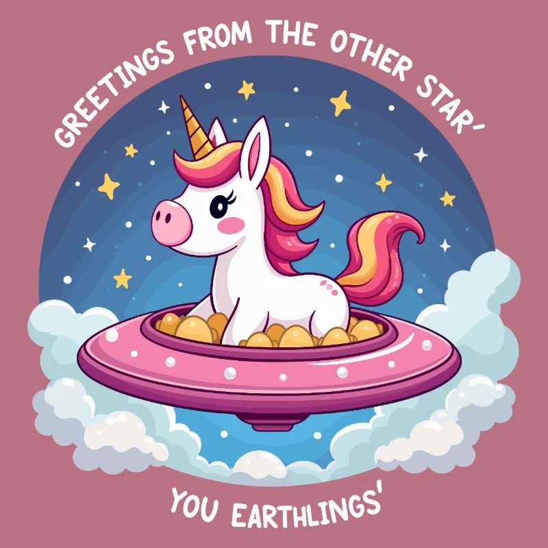 Licorne vue de l’espace