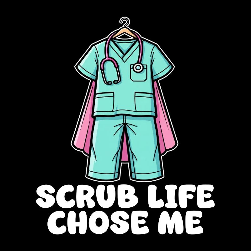 SCRUB LIFE CHOSE ME - KRANKENSCHWESTER GESCHENK