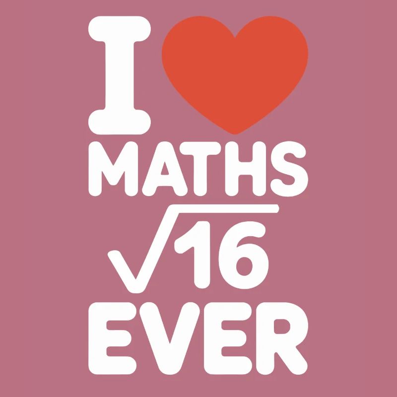 Math J’adore les maths Maths Nerd Professeur de mathématiques