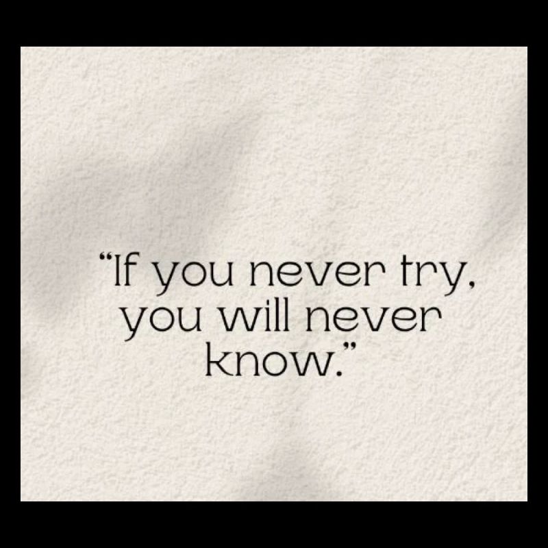 Try