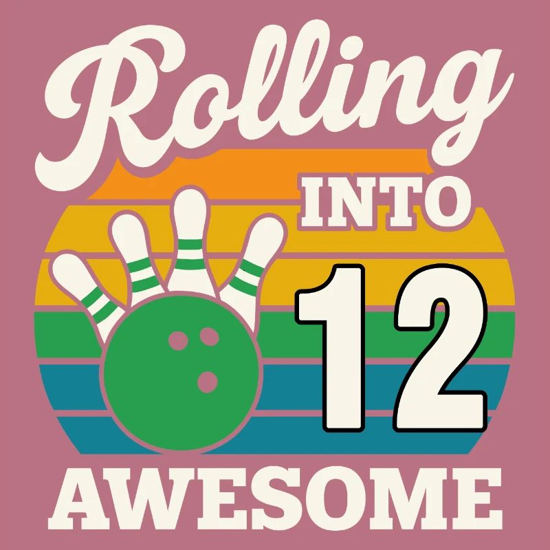 Rolling Into 12s Bowling Celebration