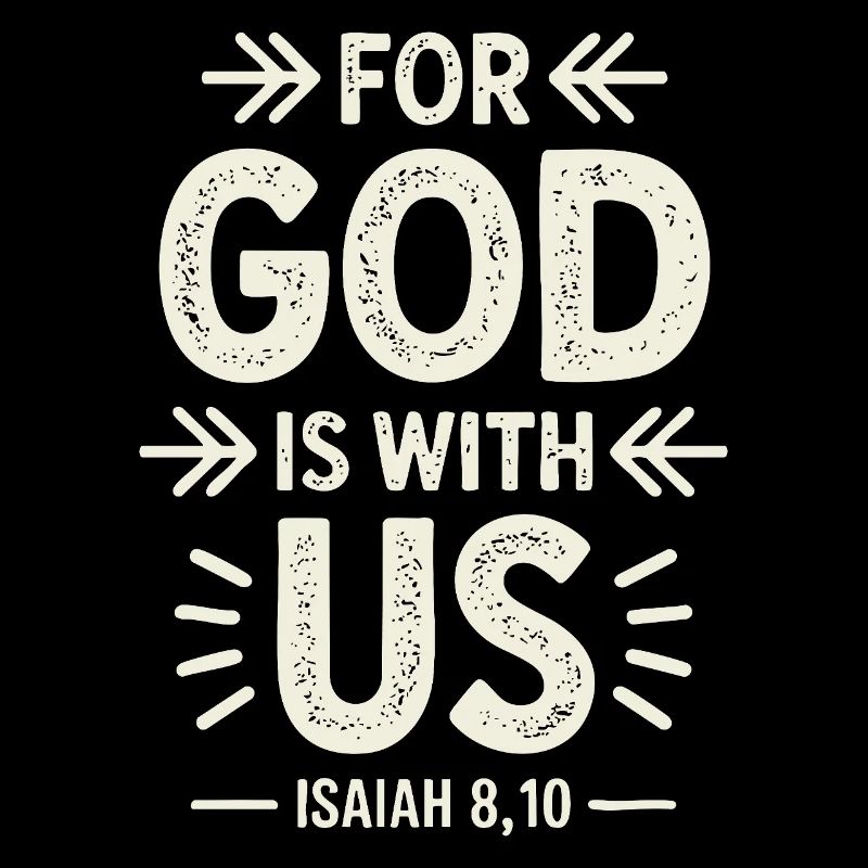 For God Is With Us Design