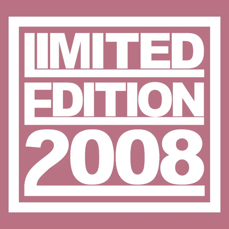Limitierte Edition 2008 Design Geburtstag