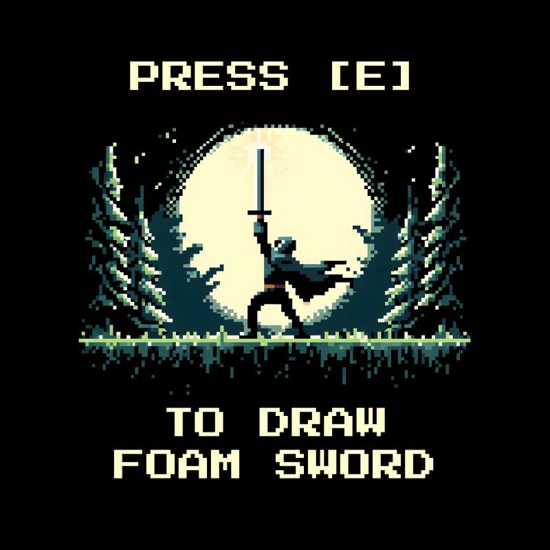 [E] press for foam sword | LARP Fun