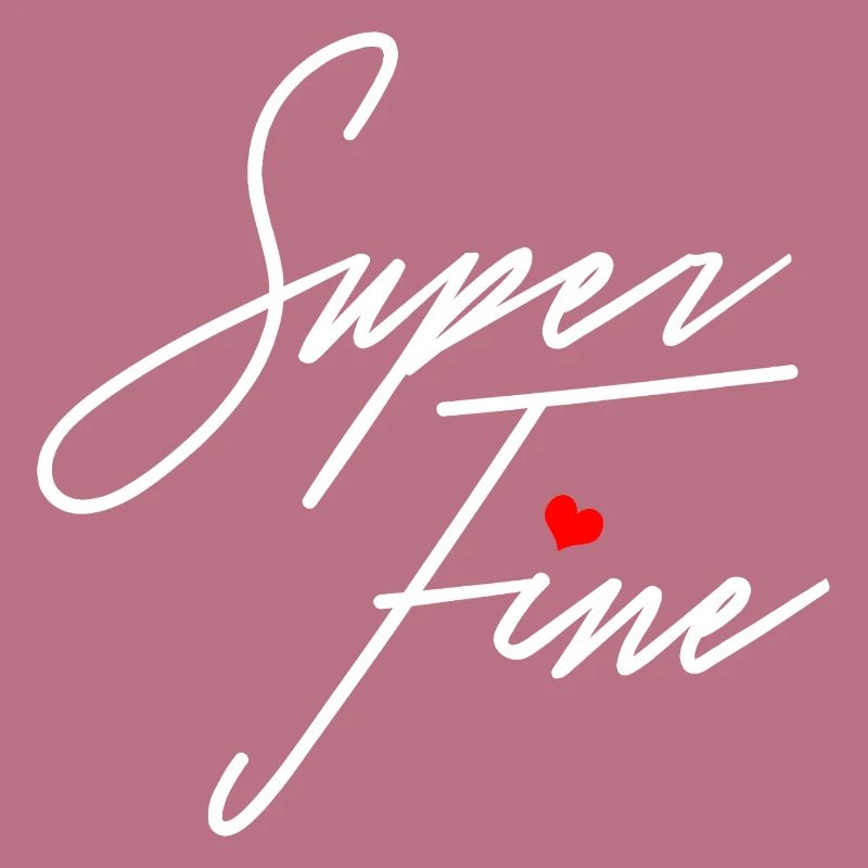 Super feines Mädchen oder Mutter selbstbewusste Frauen Empowerment