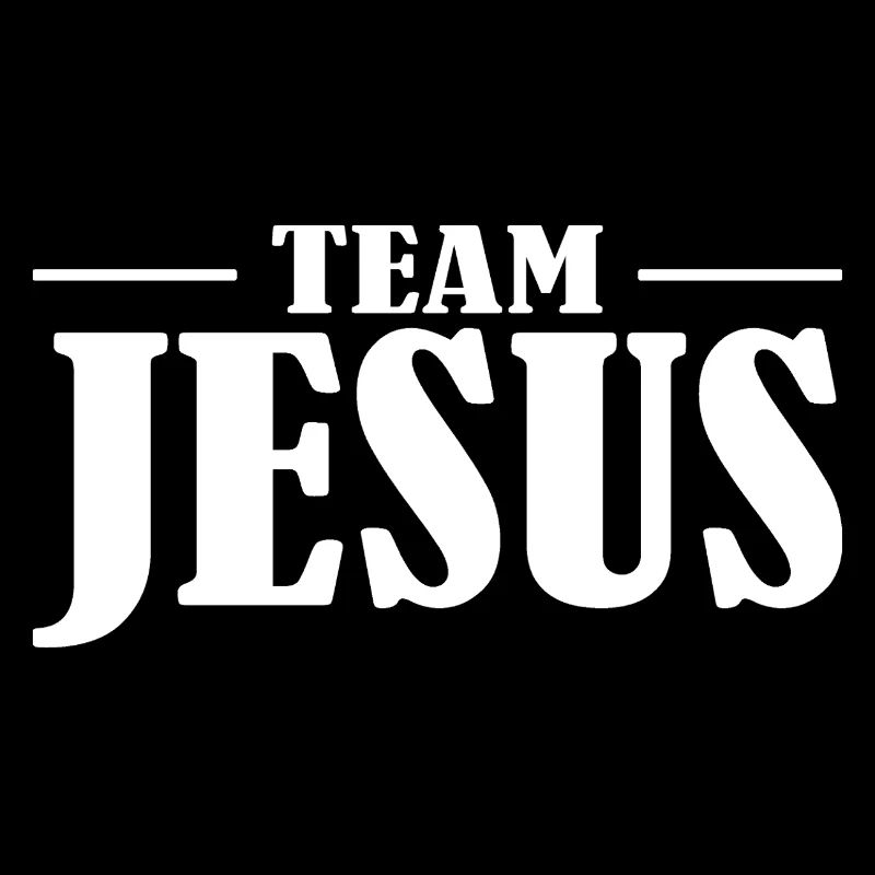 Team Jesus Schriftzug Design