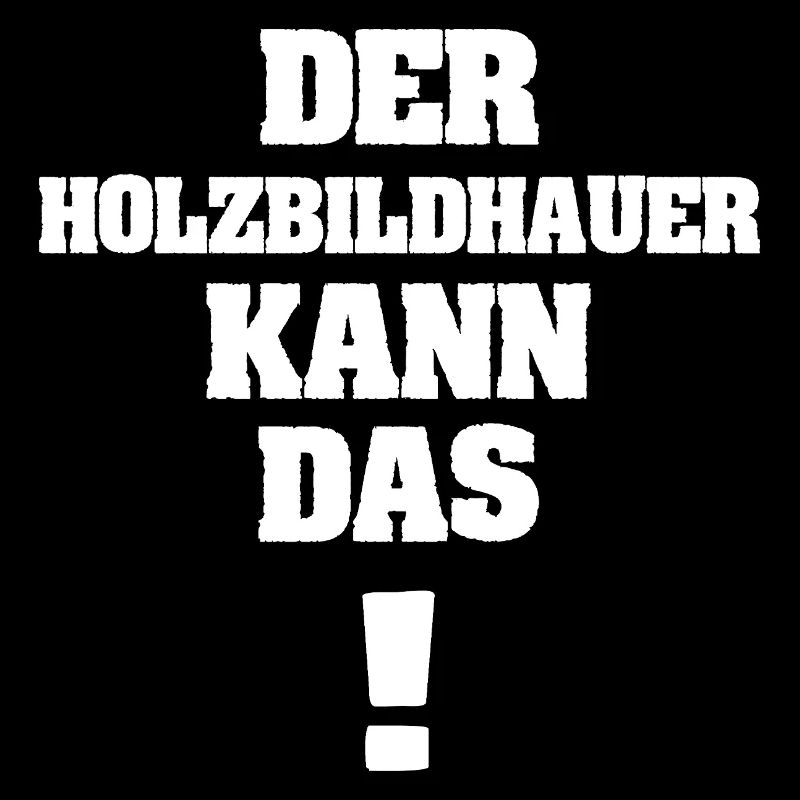 Holzbildhauer als Lustig