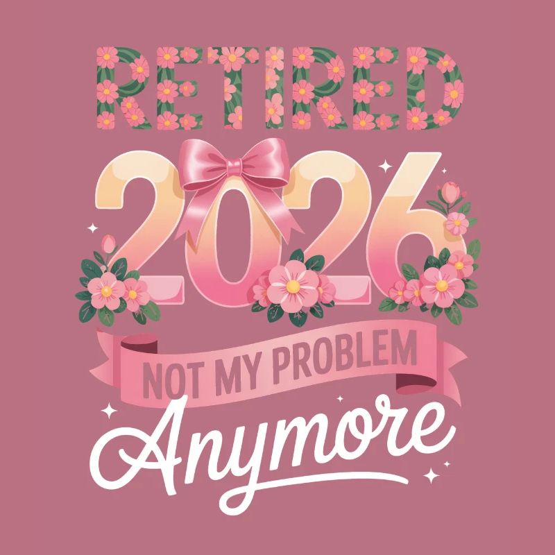 Retired 2026 Not My Problem Anymore