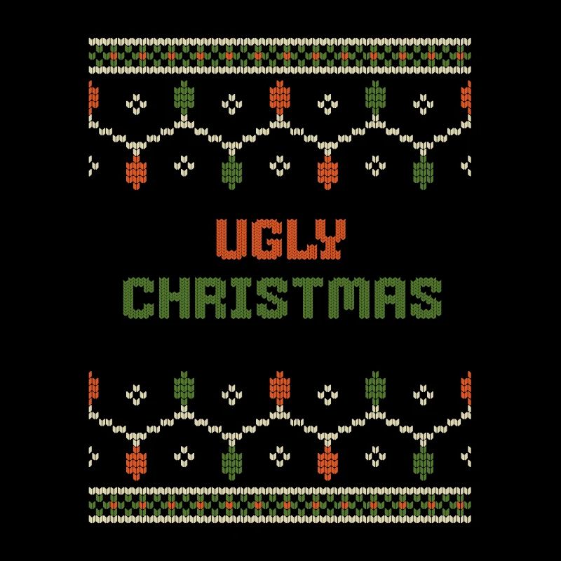 Modélique de Noël Vert Orange