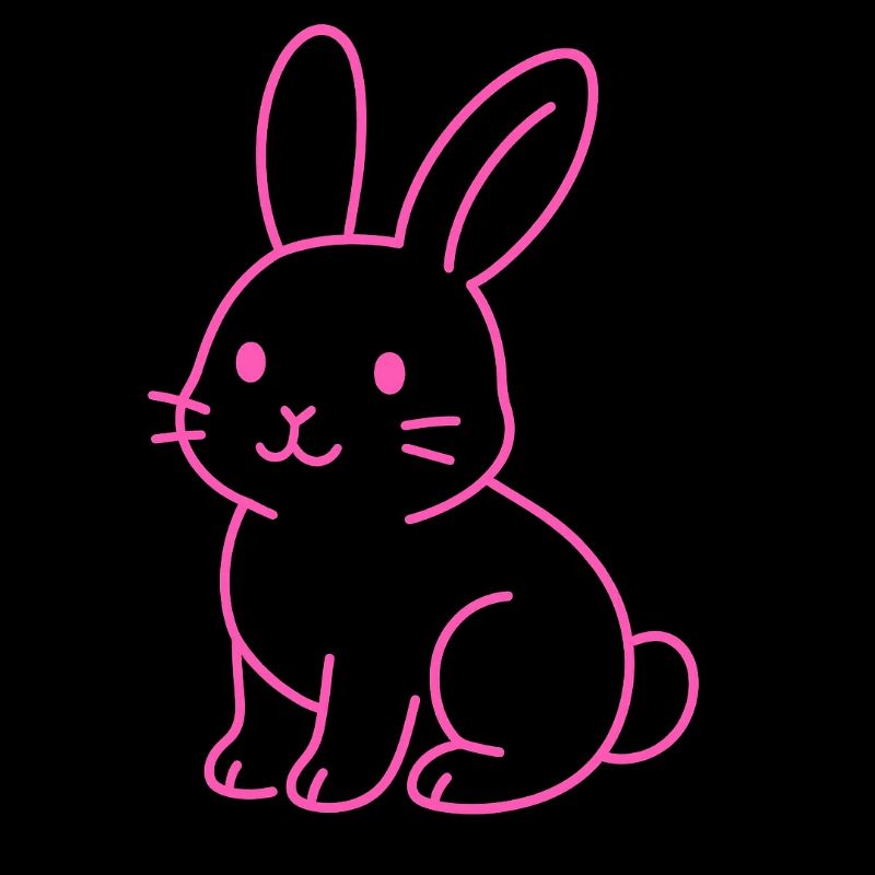 Lapin néon