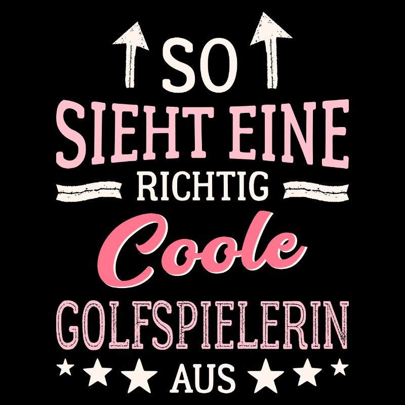 So sieht eine richtig coole Golfspielerin aus
