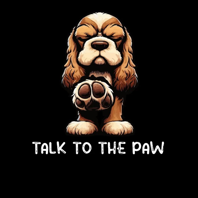 Talk to the Paw Cocker Spaniel Cocker spaniel hund