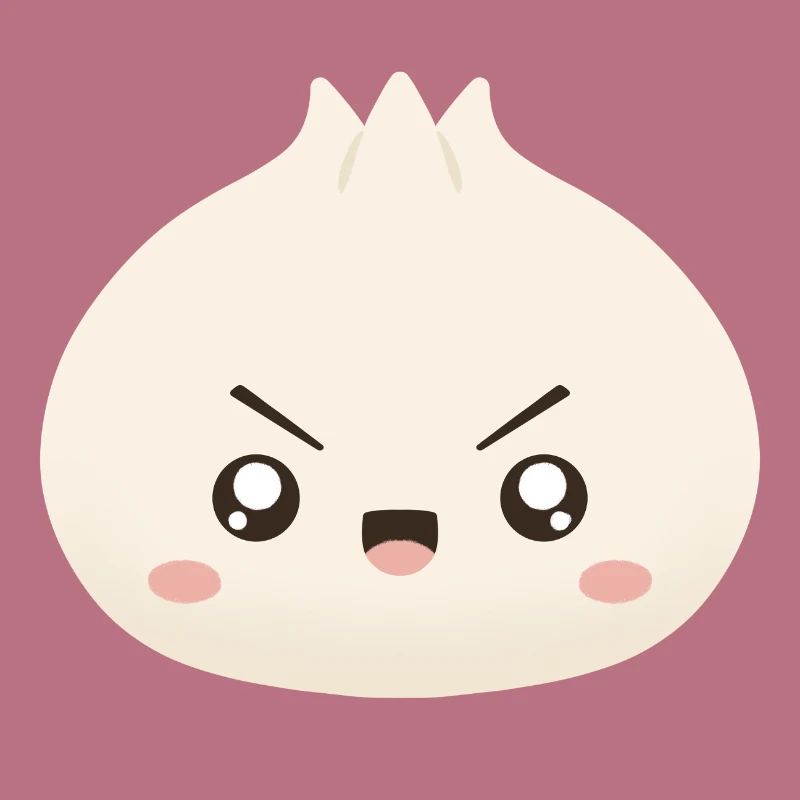 Grumpy Dumpling – süßes Maskottchen