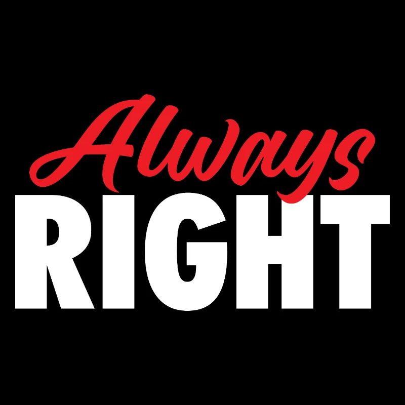 Always Right Valentinstags-Paar-Witz