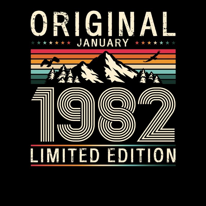 44e anniversaire Original janvier 1982