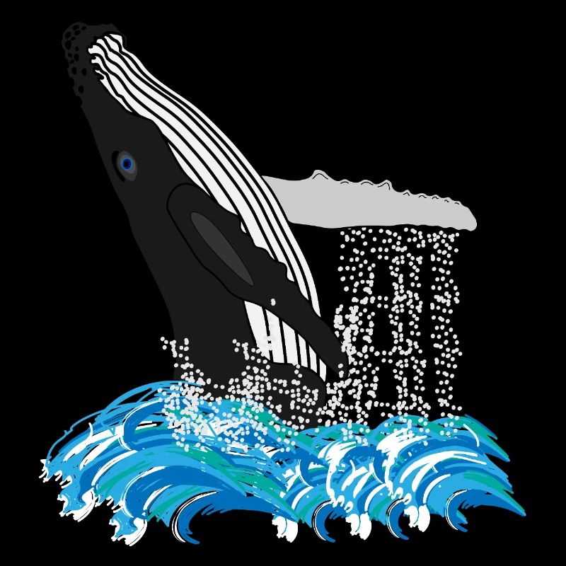 Empreinte de baleine à bosse