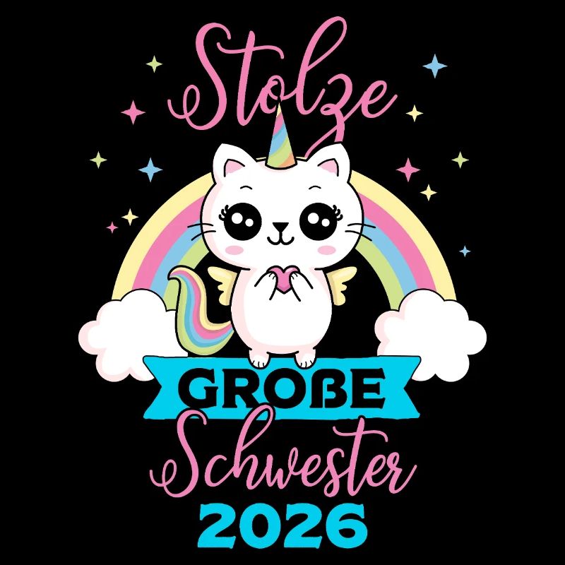 Fière Grande Sœur Chat Enceinte 2026