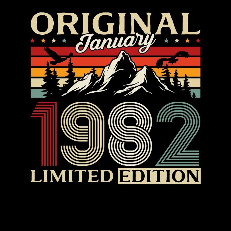 44e anniversaire Original janvier 1982