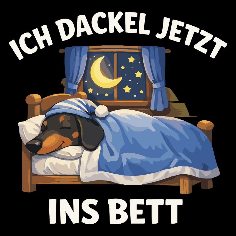 Teckel officiel Noir, je vais maintenant à la