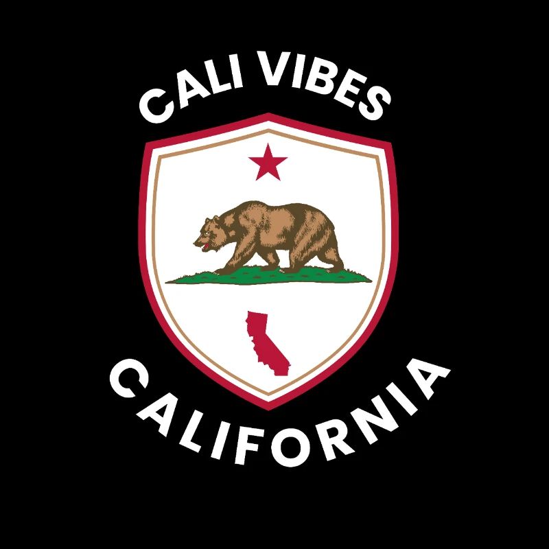 Cali Vibes California Shield