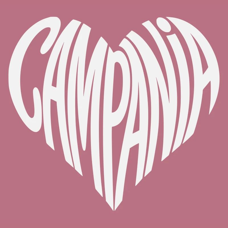 Campania Herz Typografie