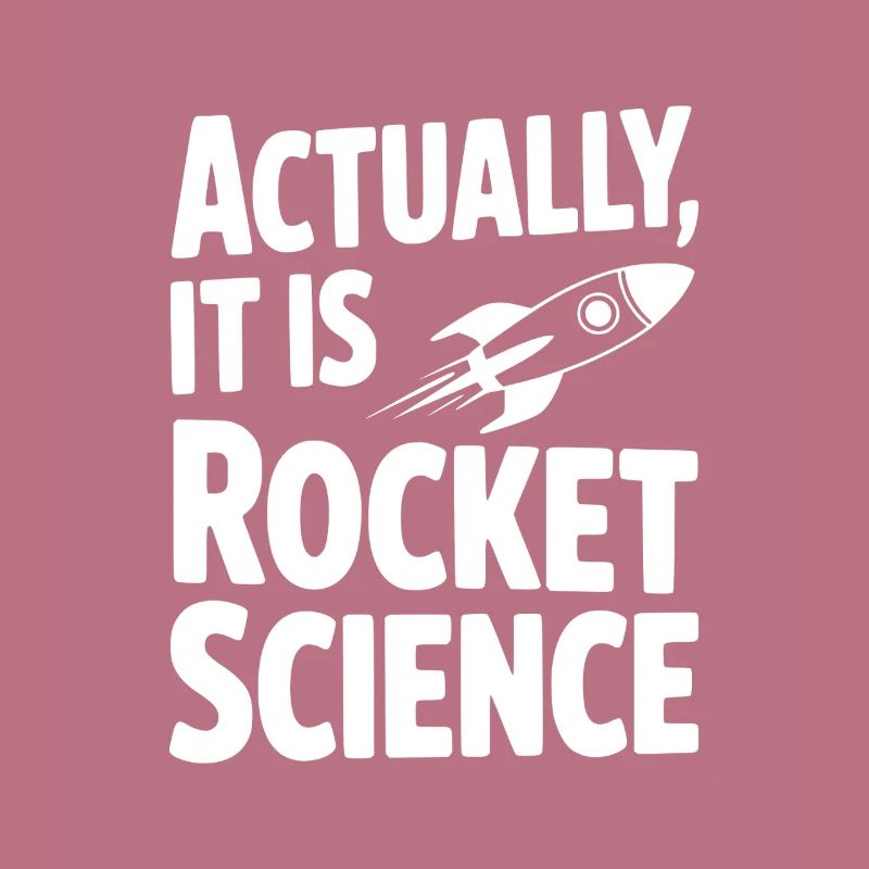 En réalité, c’est de la science spatiale
