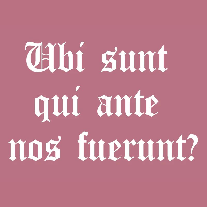 Latin Gothic Phrase Tee