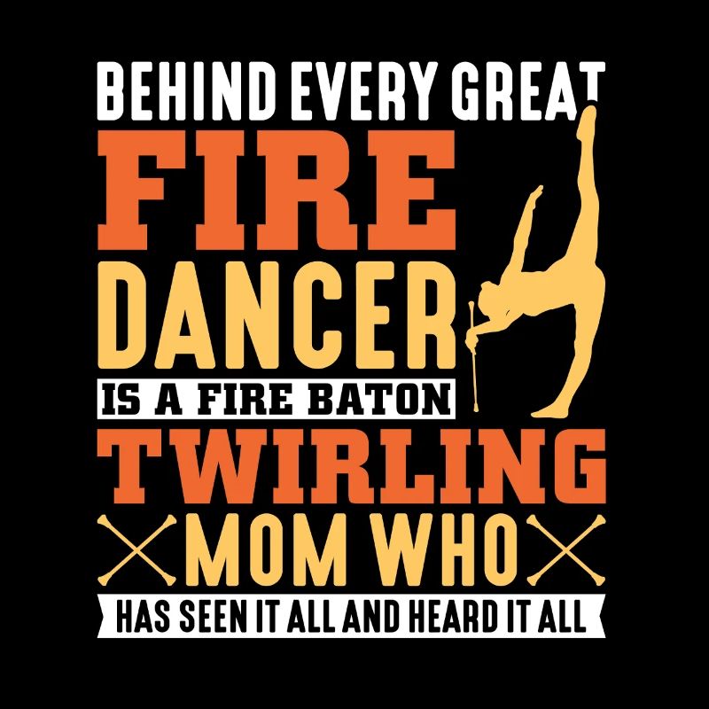 Dancing Vortex Dance School Fire Stick Dancer
