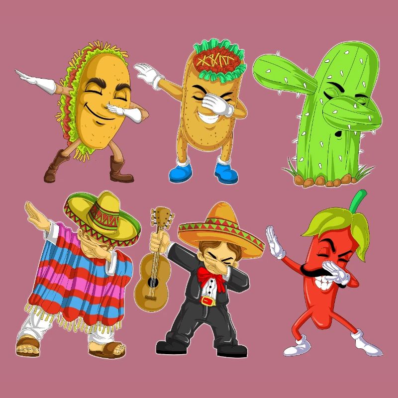 Cinco de Mayo Dab-Hemd