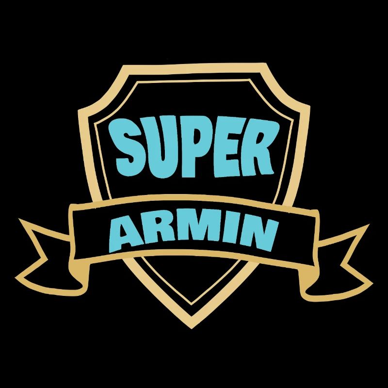 Super Armin Schild-Badge
