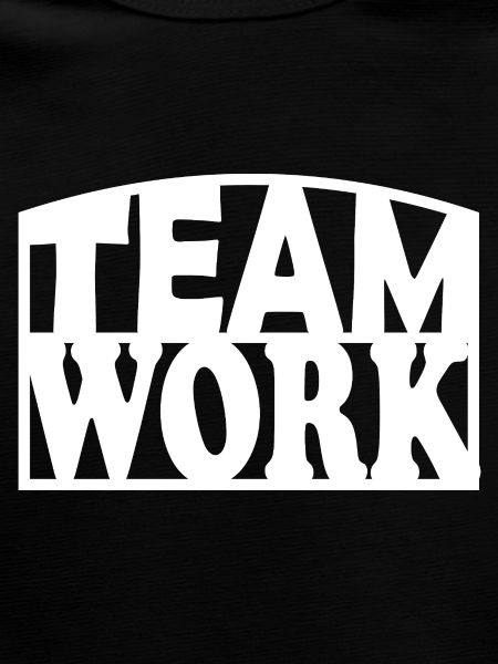 Teamwork Bold Stencil