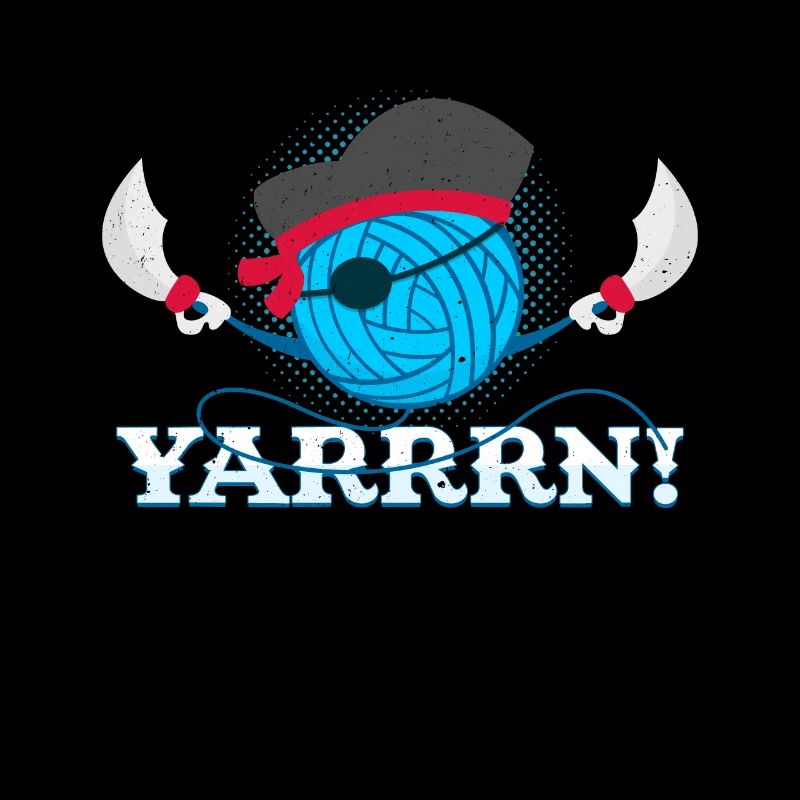 Yarrrn! Yarn Punce Crochet Knitting Gift