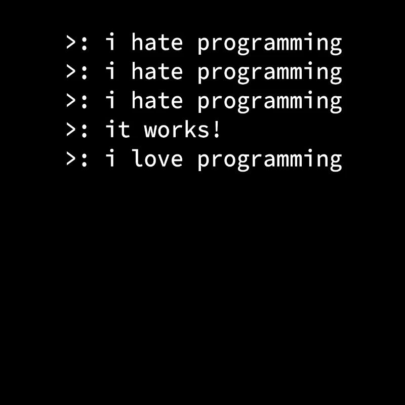 Programmierer Coden Hass Nerd Geek lustig Geschenk