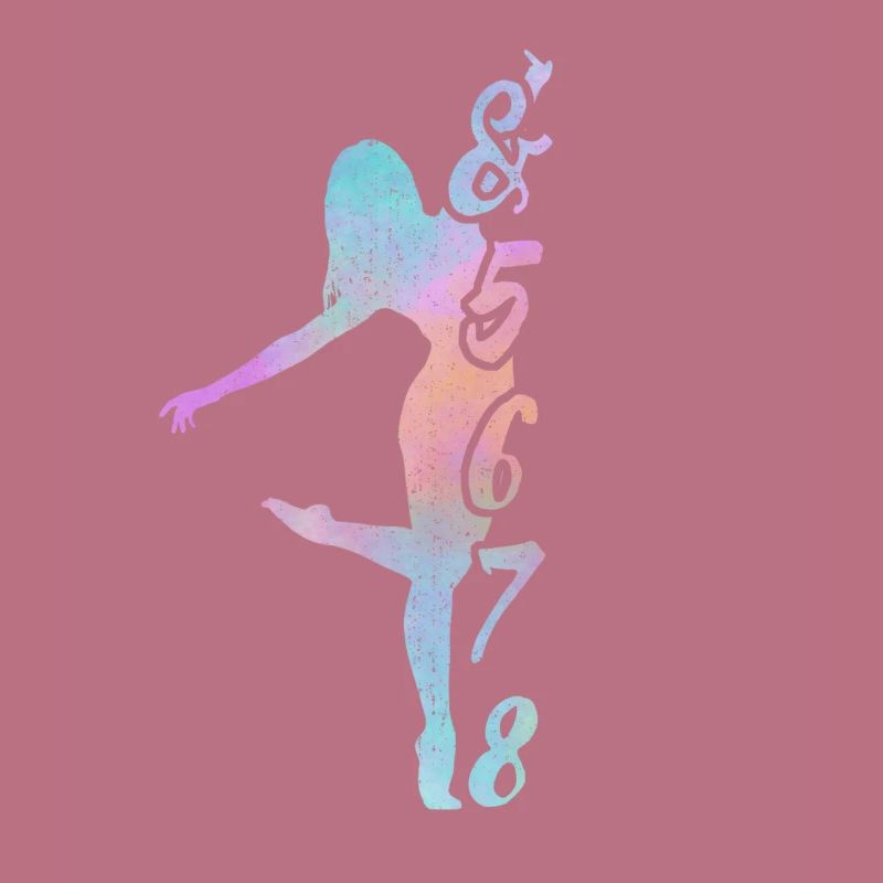Dancing Dance Instructor & 5 6 7 8 Standard Dance Gift