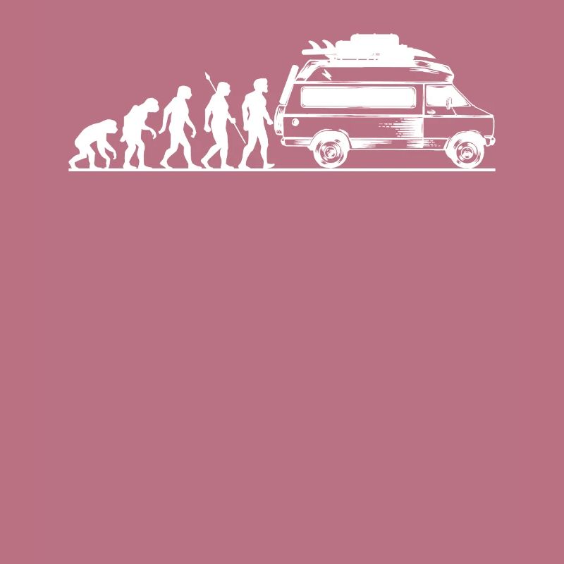 Tshirt Evolution Camper Geschenk