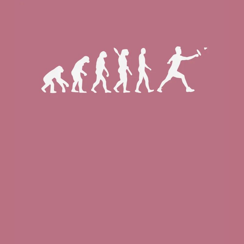 Badminton - Evolution des Menschen / Darwin