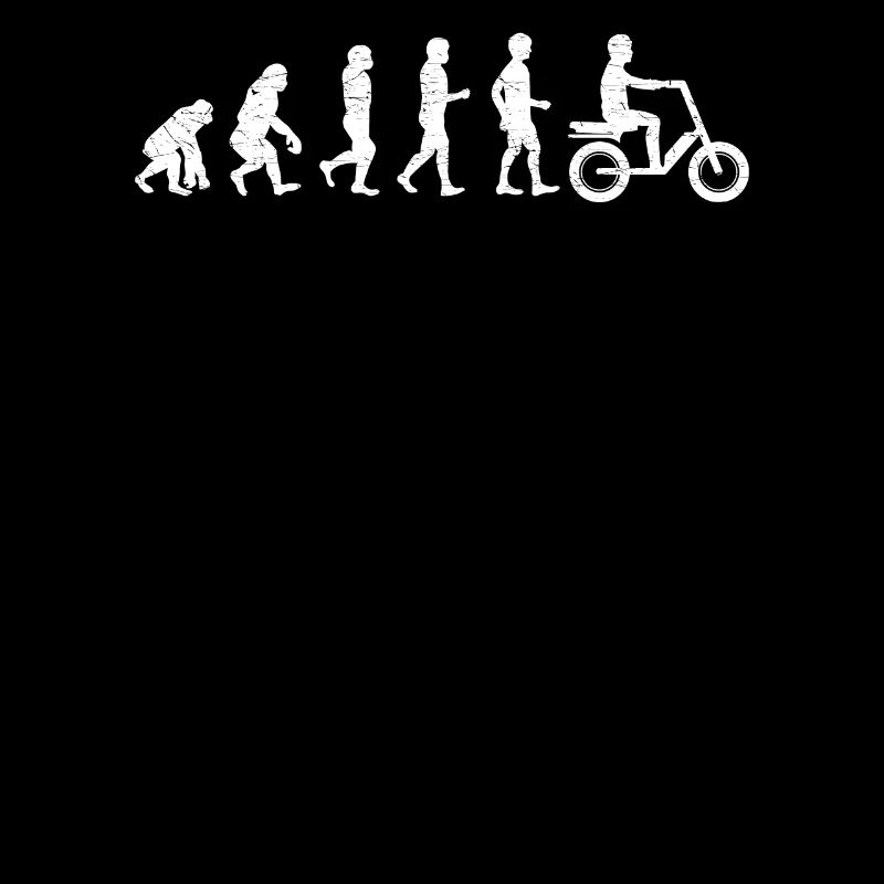 Chemise cadeau évolution cyclomoteur cyclomoteur