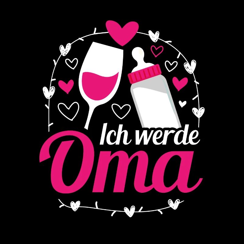 Ich werde Oma Geschenkidee Schwangerschaft