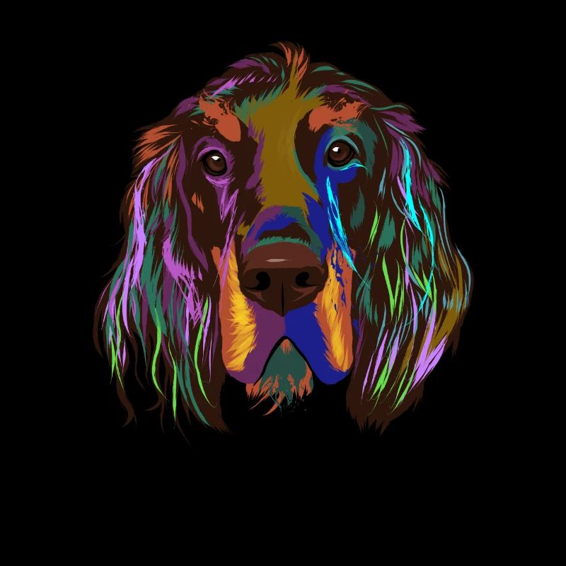 Gordon setter Hund