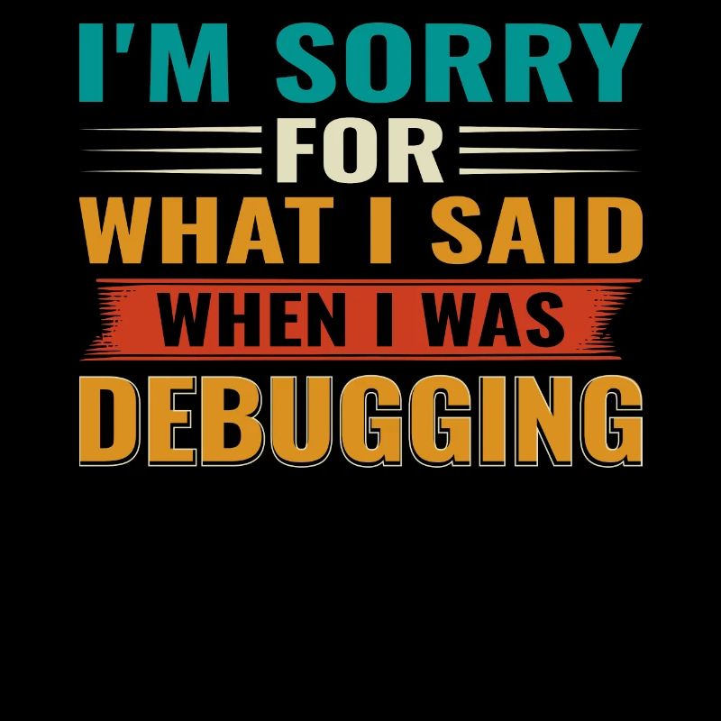 Debugging Nerd Computer Programmeur IT