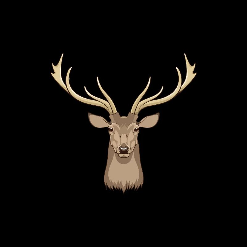 Hirsch Waldtier Hirschgeweih Jäger