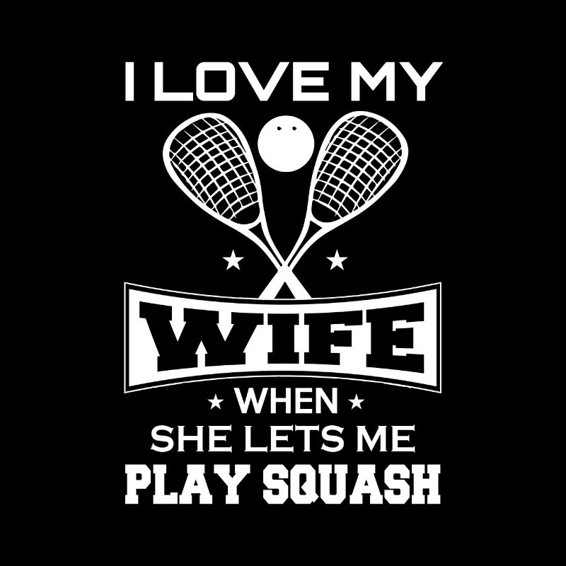 Squash Wife raquette de squash balle de squash