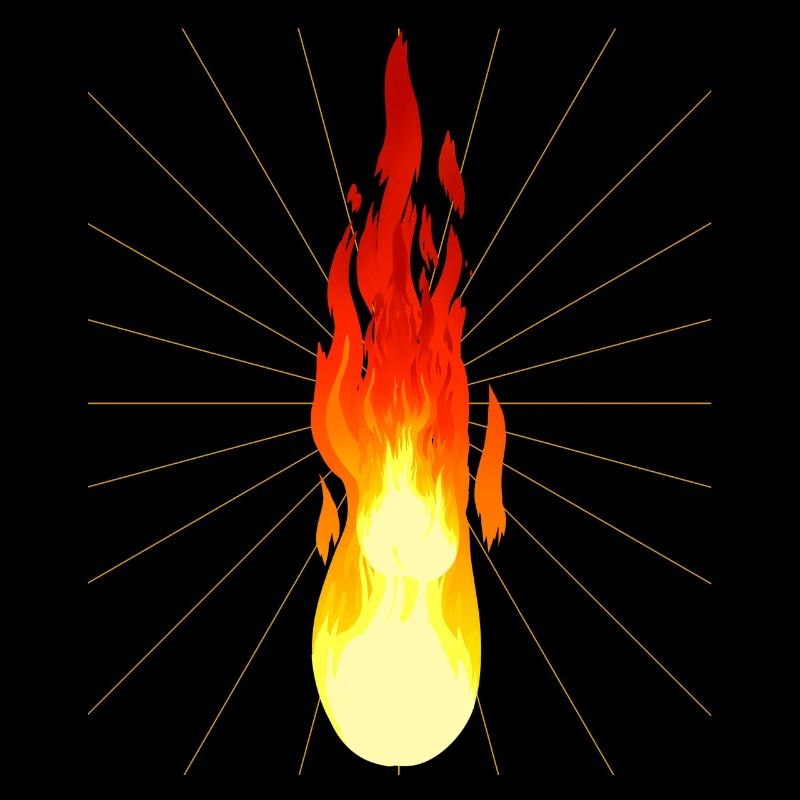Feu feu Brûlant chaud