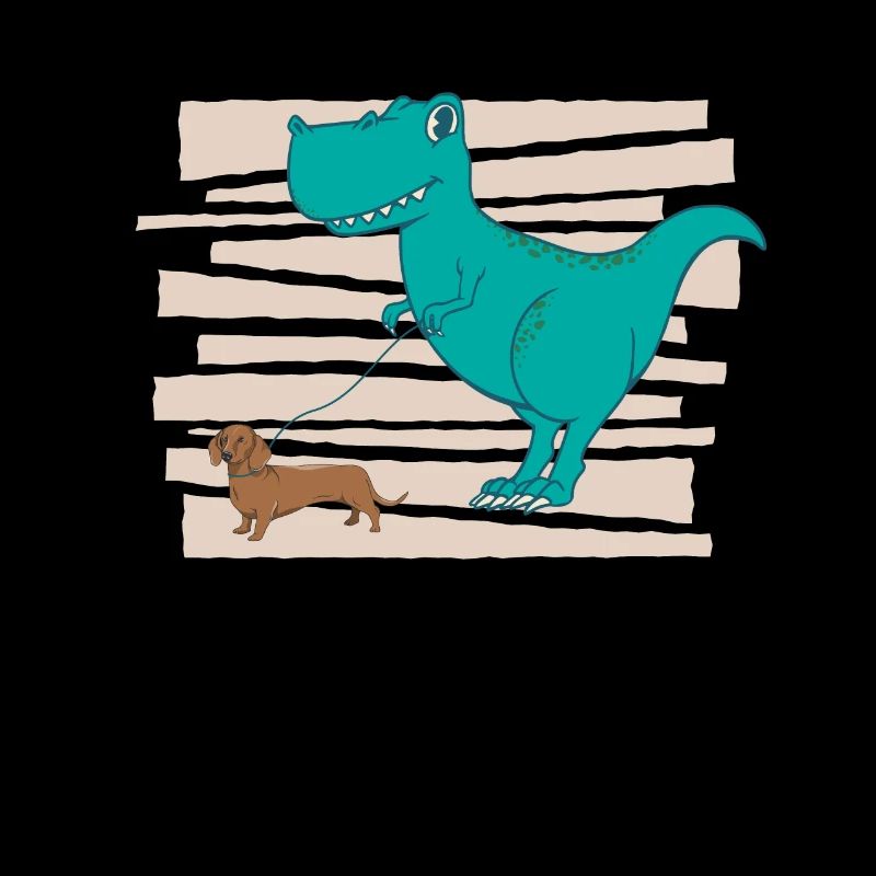 Weiner Dog Dachshund T Rex Dinosaur
