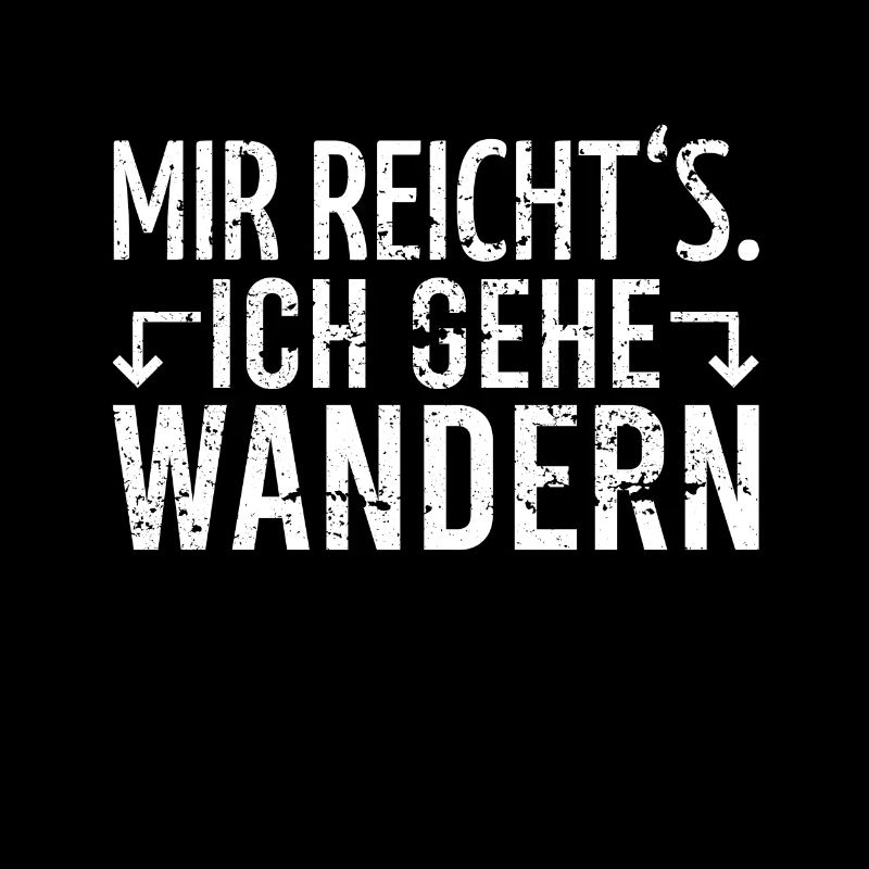 Wandern Wanderer Spruch